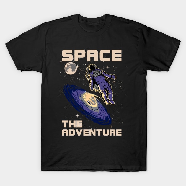 Space Adventure T-Shirt by Ravensdesign